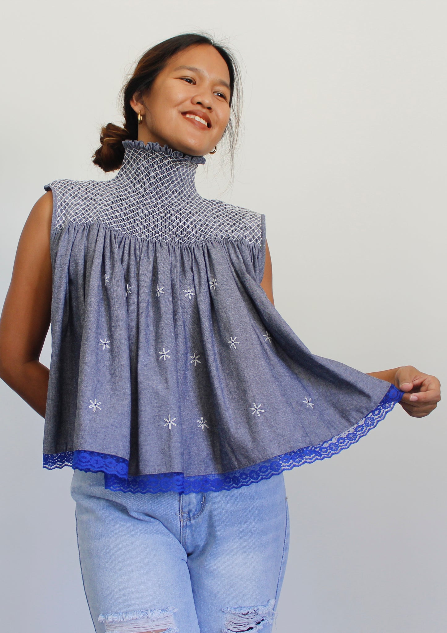 blaire deluxe - denim chambray