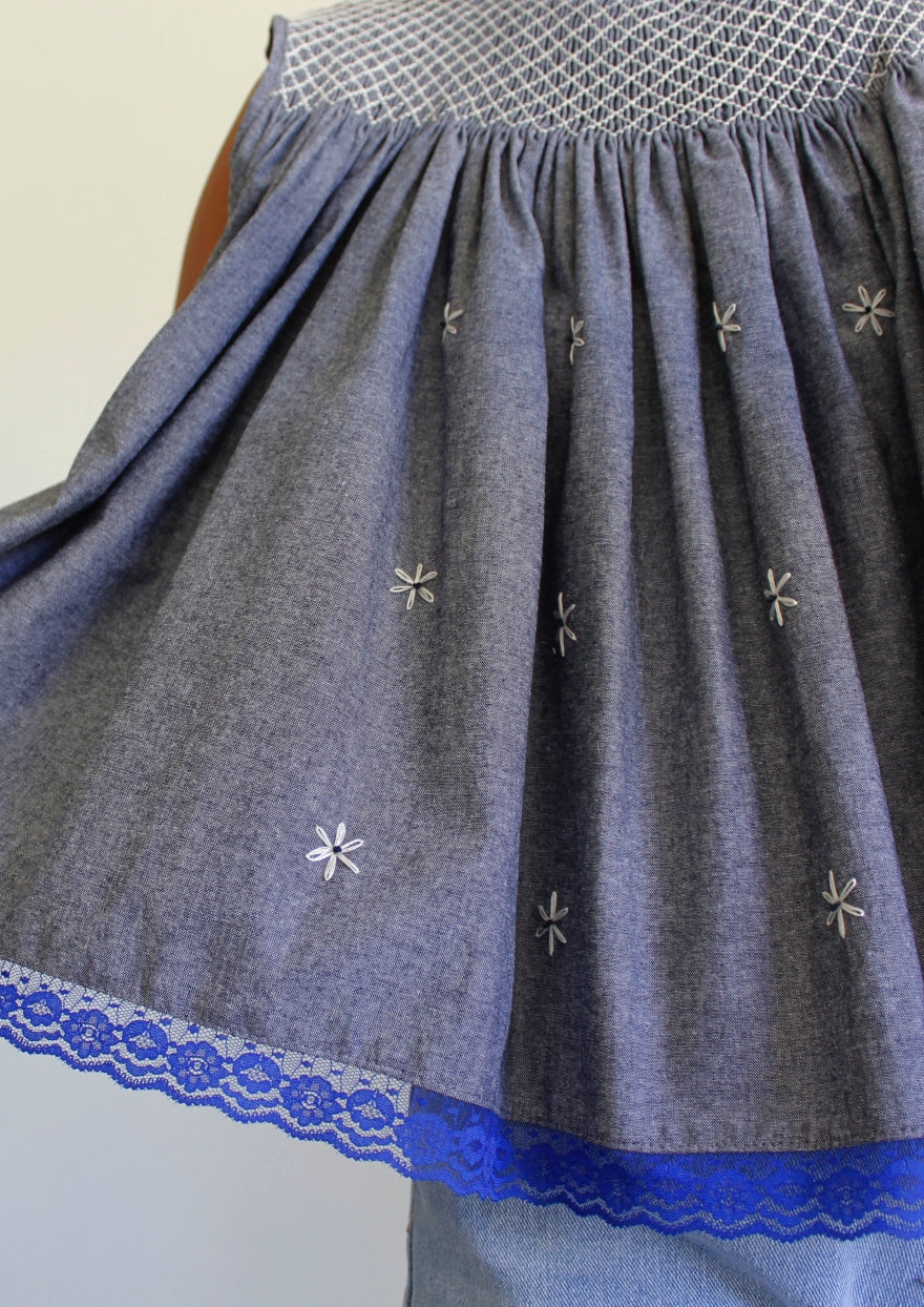 blaire deluxe - denim chambray