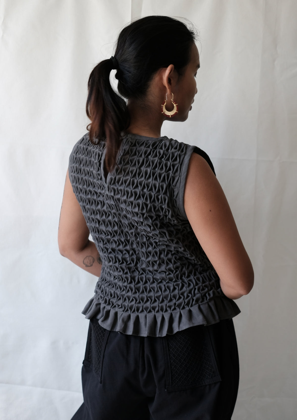 valerie shirt - gray