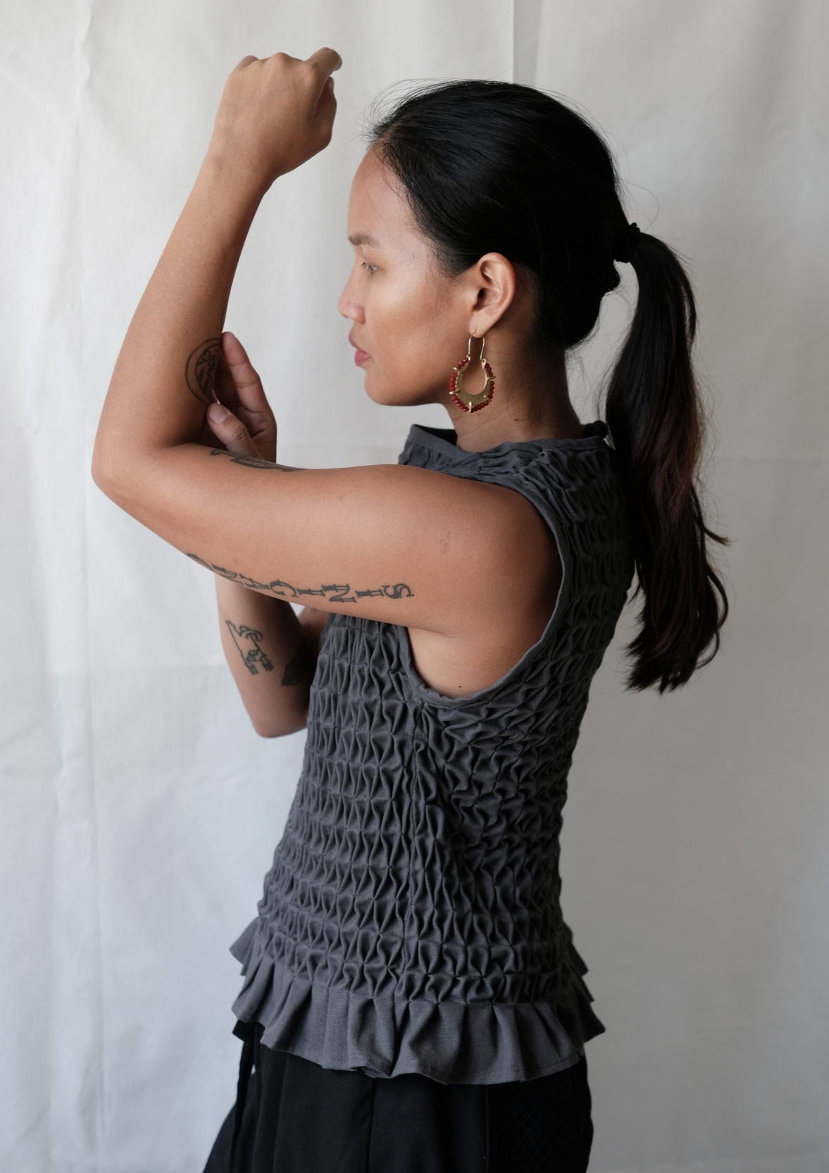 valerie shirt - gray