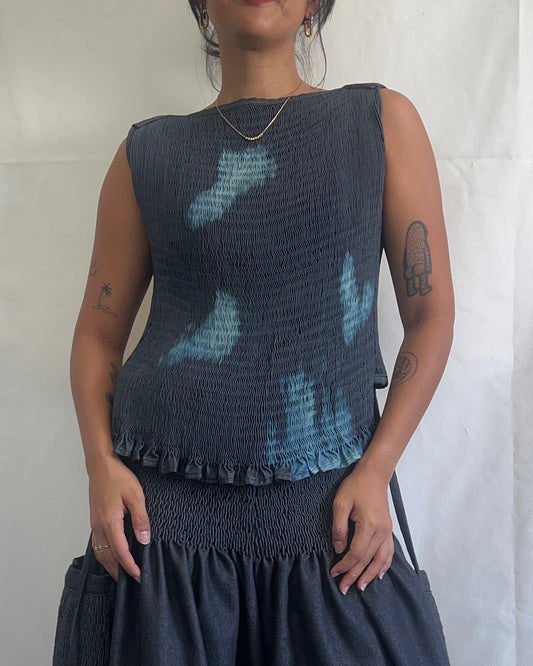 no. 20: helena top dyed