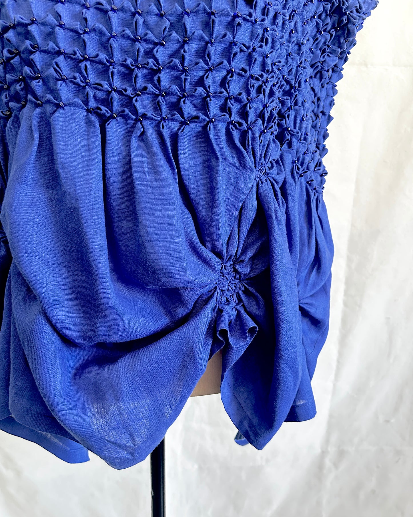 no. 11: bloom tunic royal blue