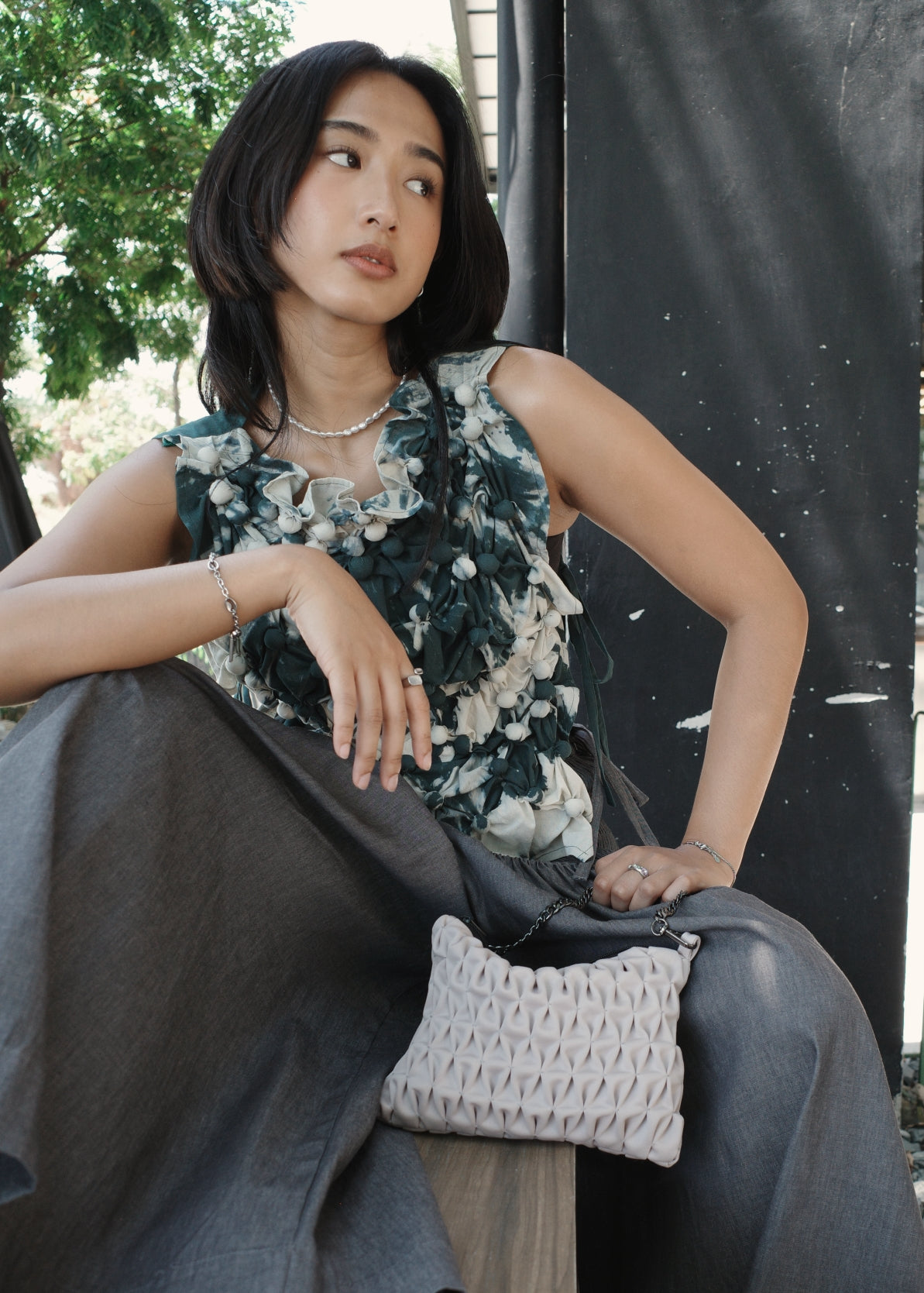 jill bag - cream