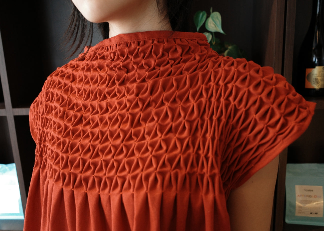 lily top - maroon