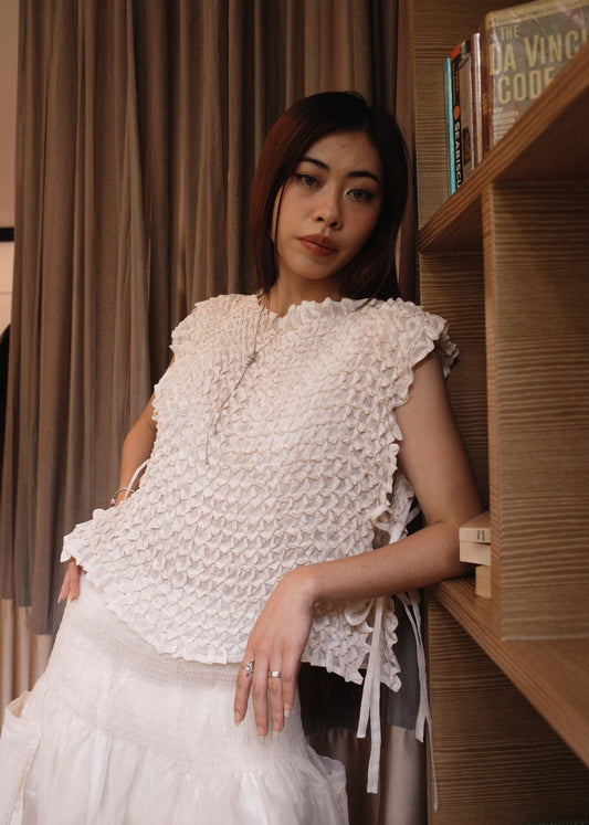 sampaguita kimona - piña linen