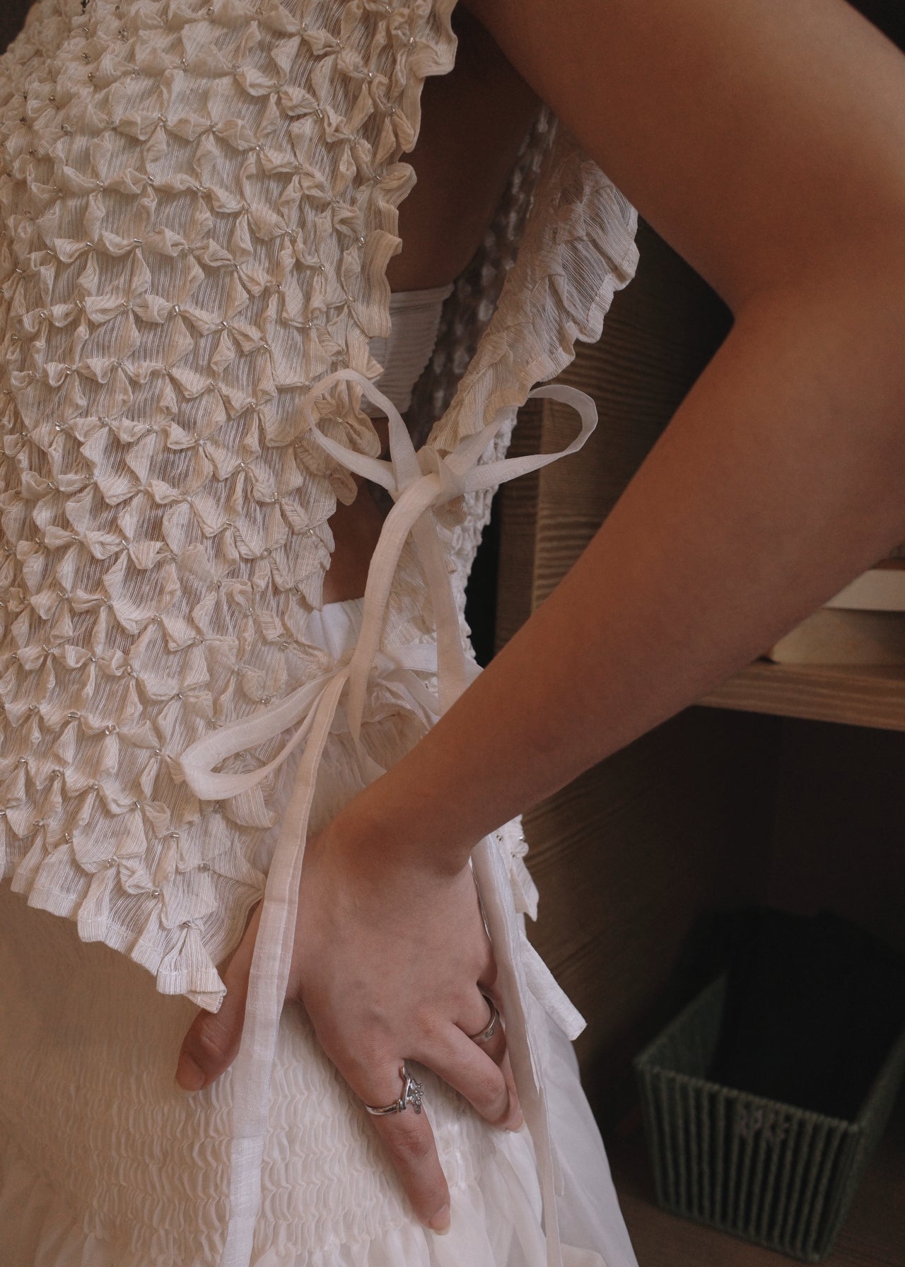 sampaguita kimona - piña linen