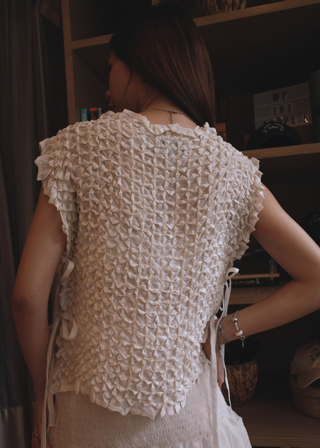 sampaguita kimona - piña linen