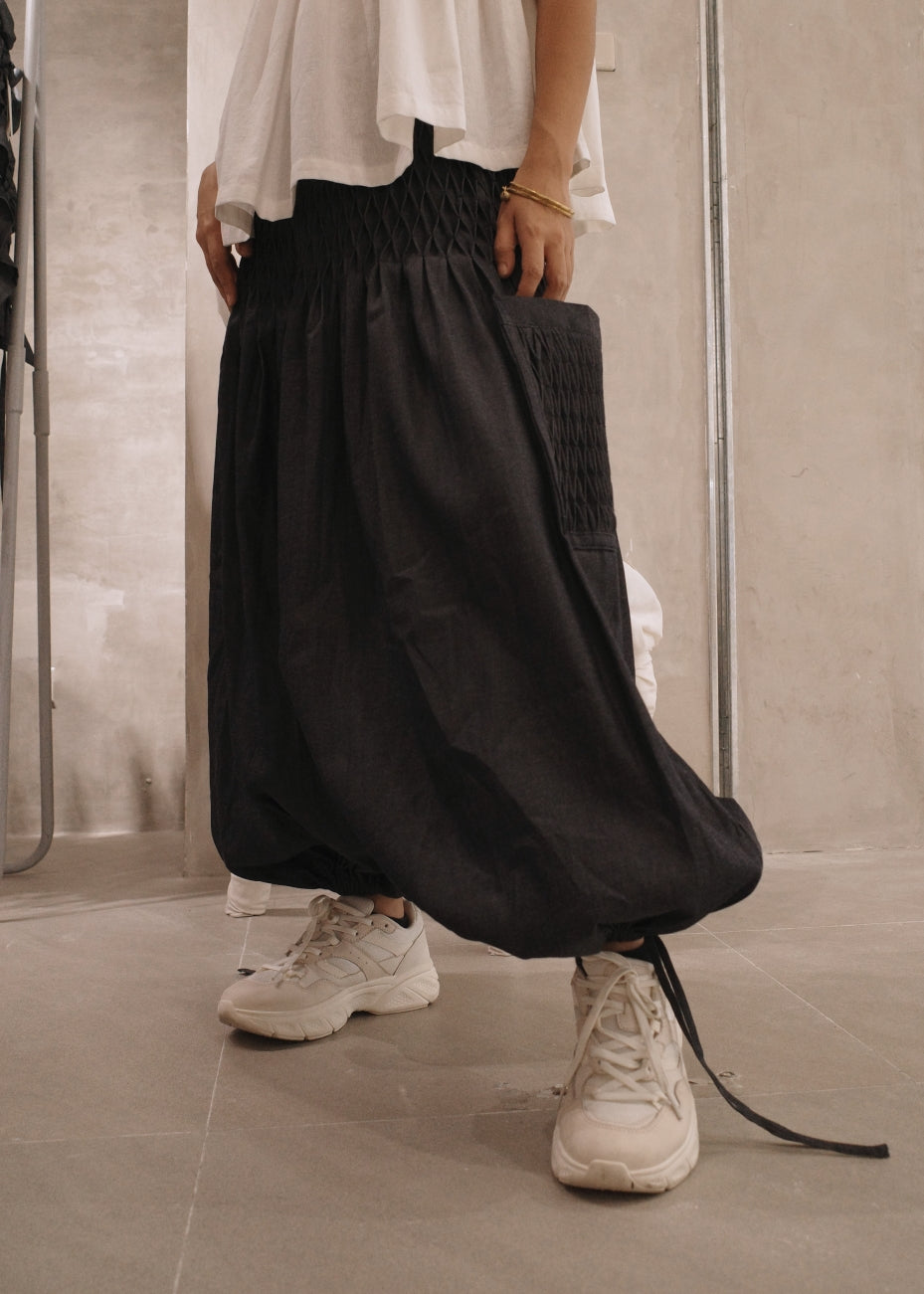 trey pants - soft maong, navy blue