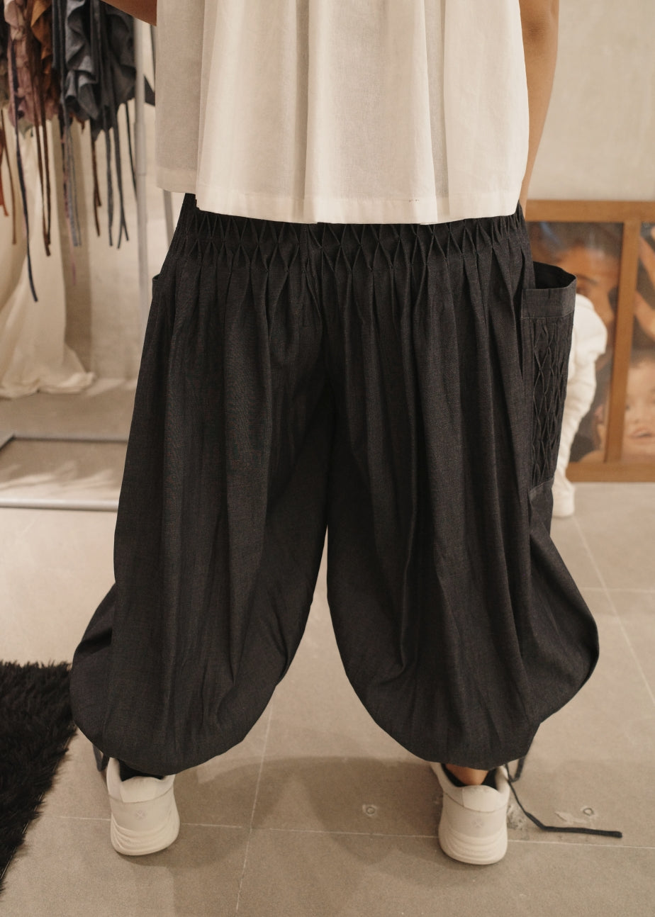 trey pants - soft maong, navy blue