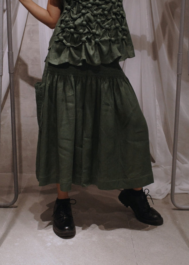 isa culottes - fatigue green