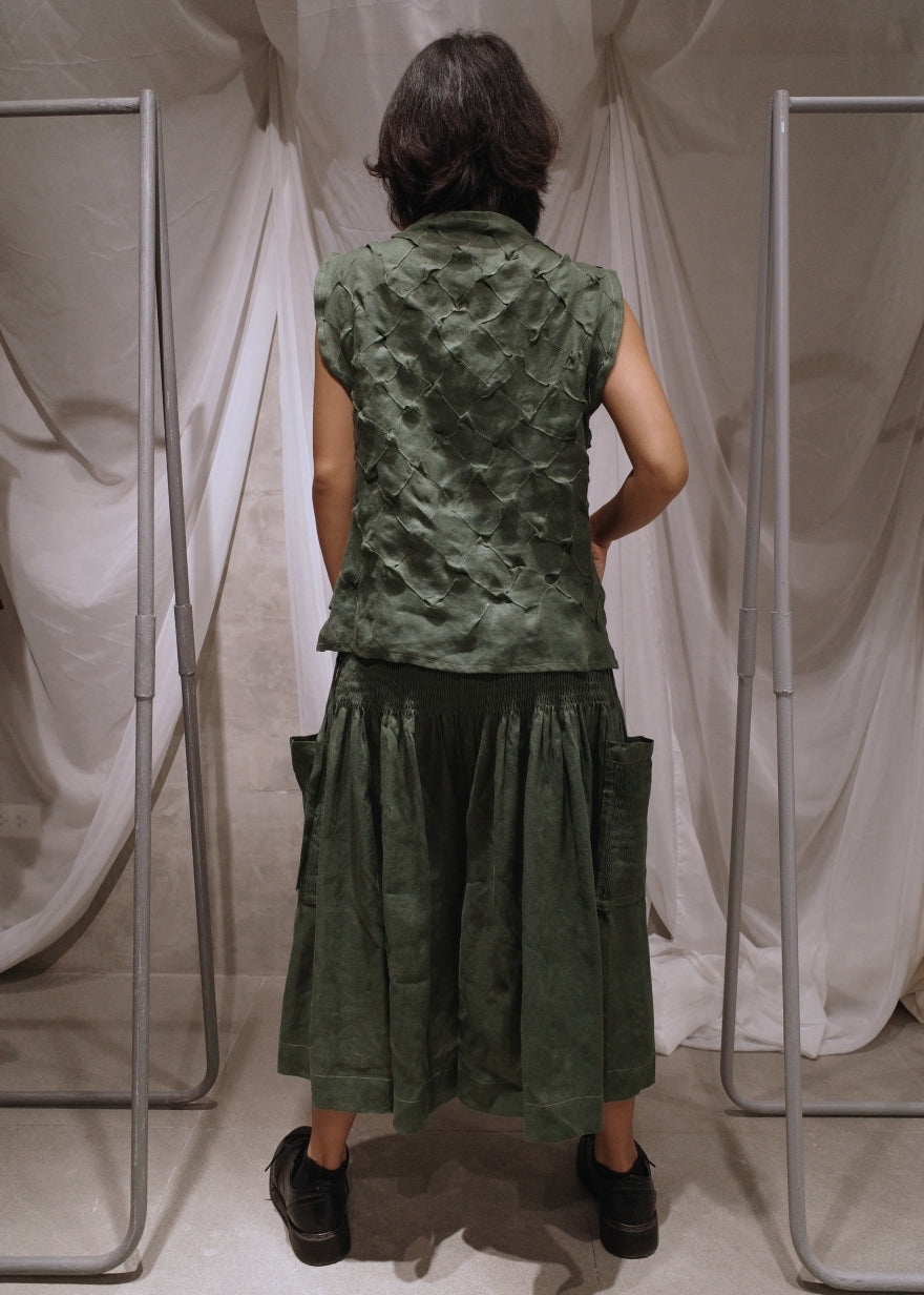 isa culottes - fatigue green