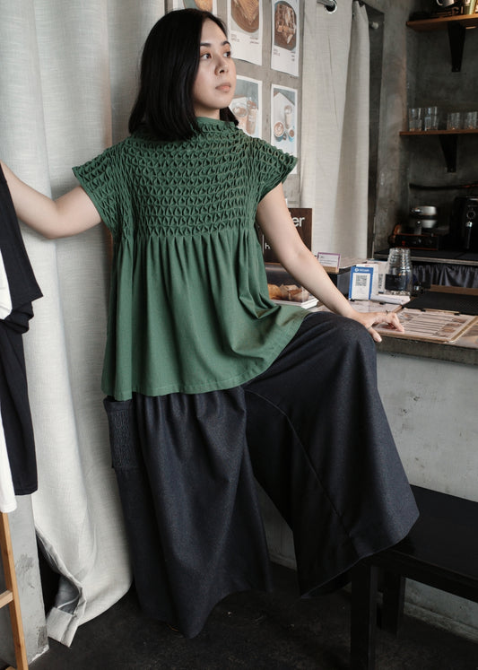lily top - green