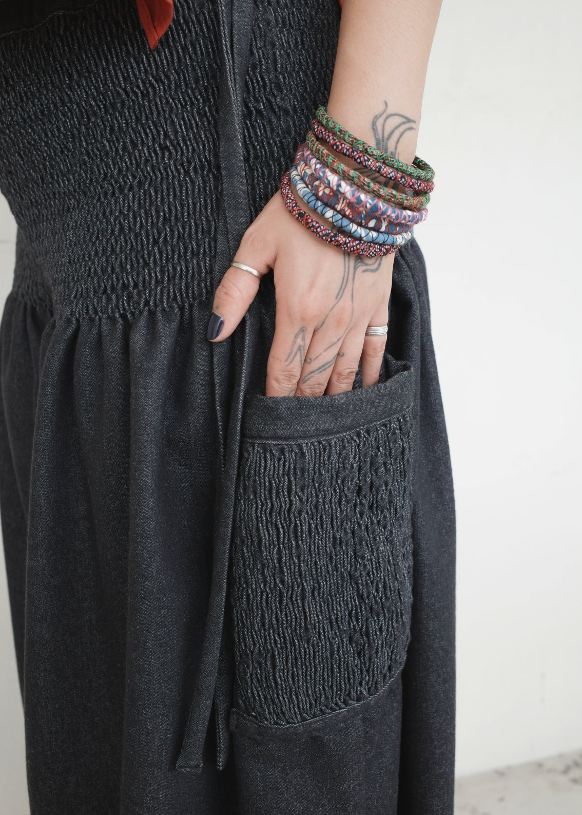 isa pants - soft maong, black