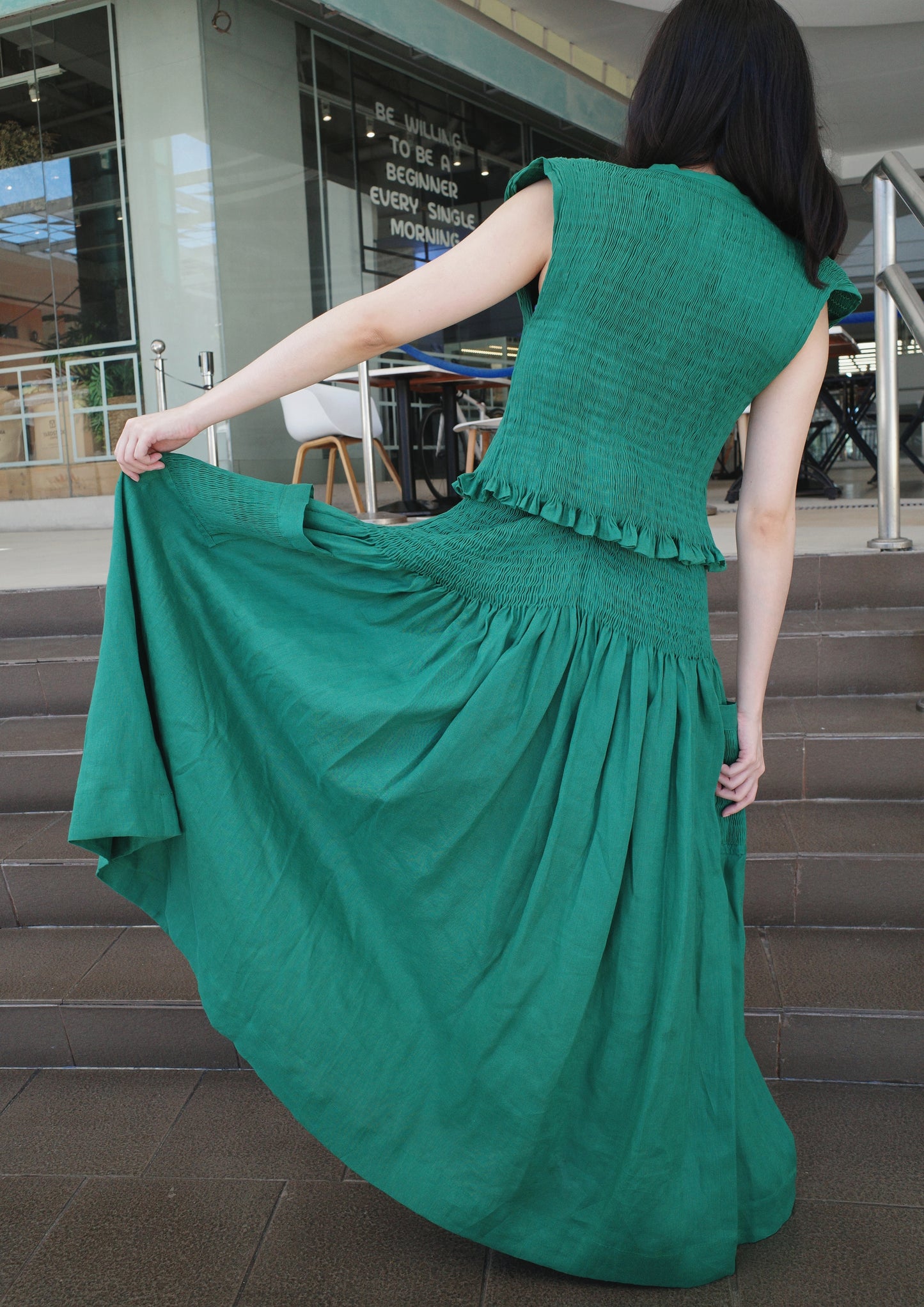 helen bolero - green