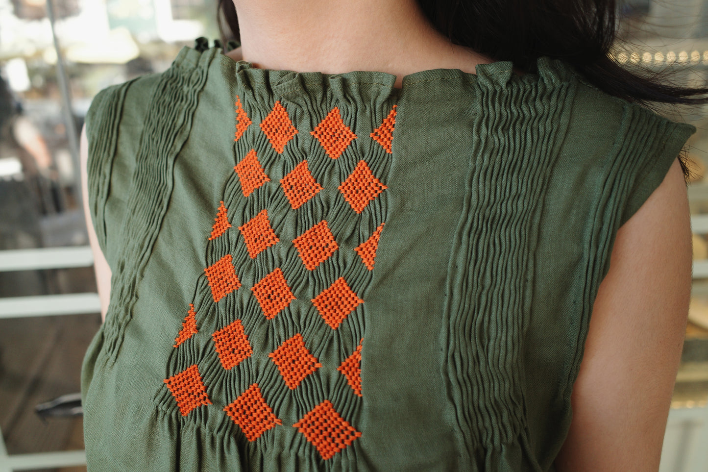 dilag top - fatigue green