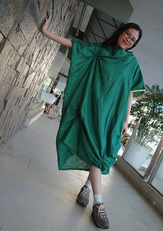 carina dress - green