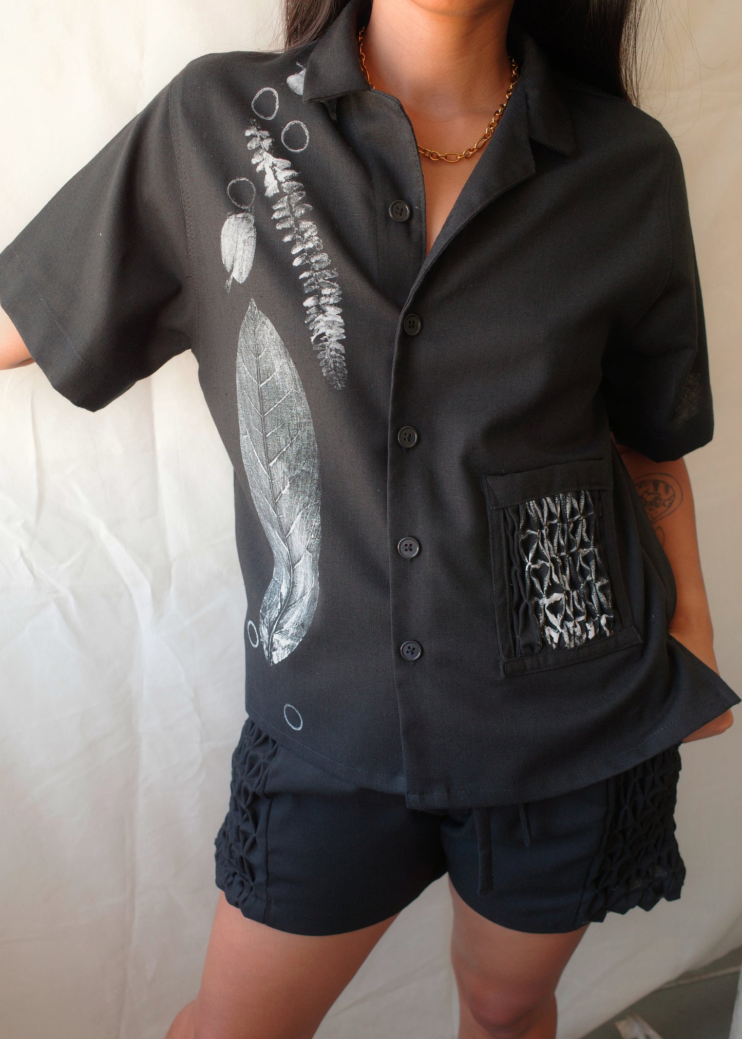 honey shorts - black