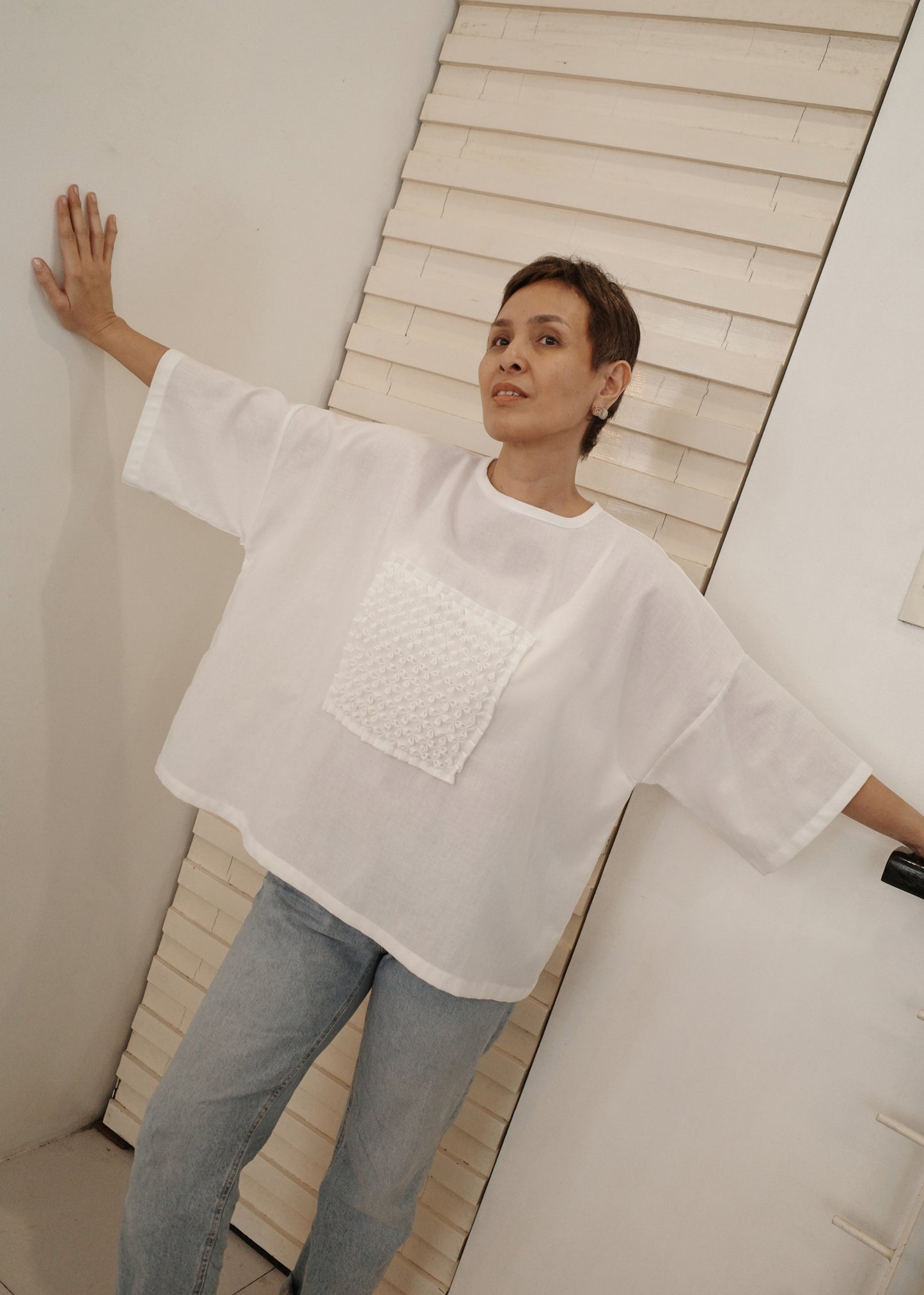 saplot shirt - off white