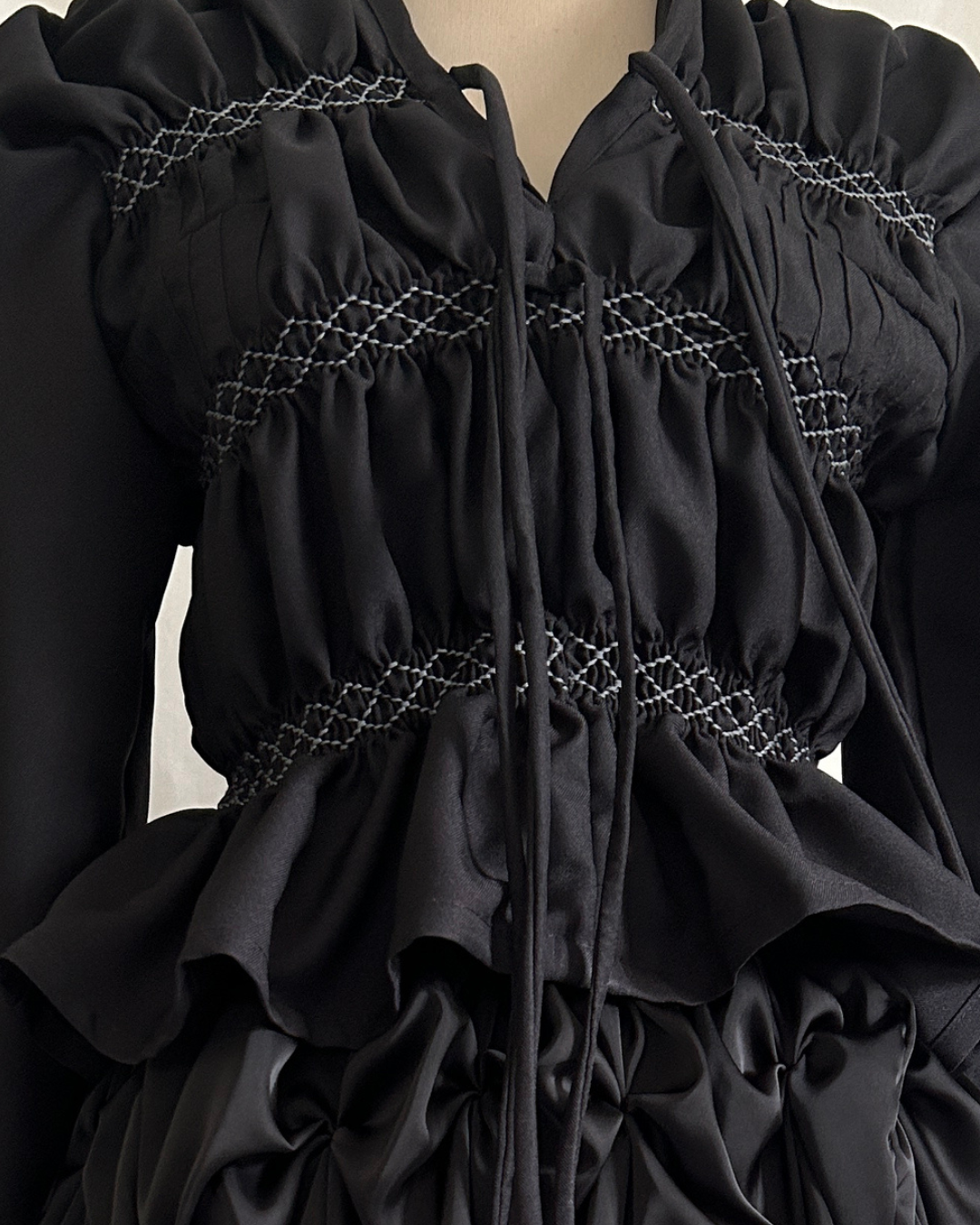 vanessa top - black