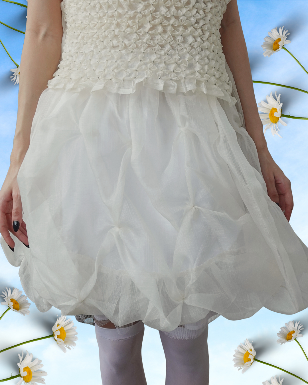 alapaap skirt - mini, white