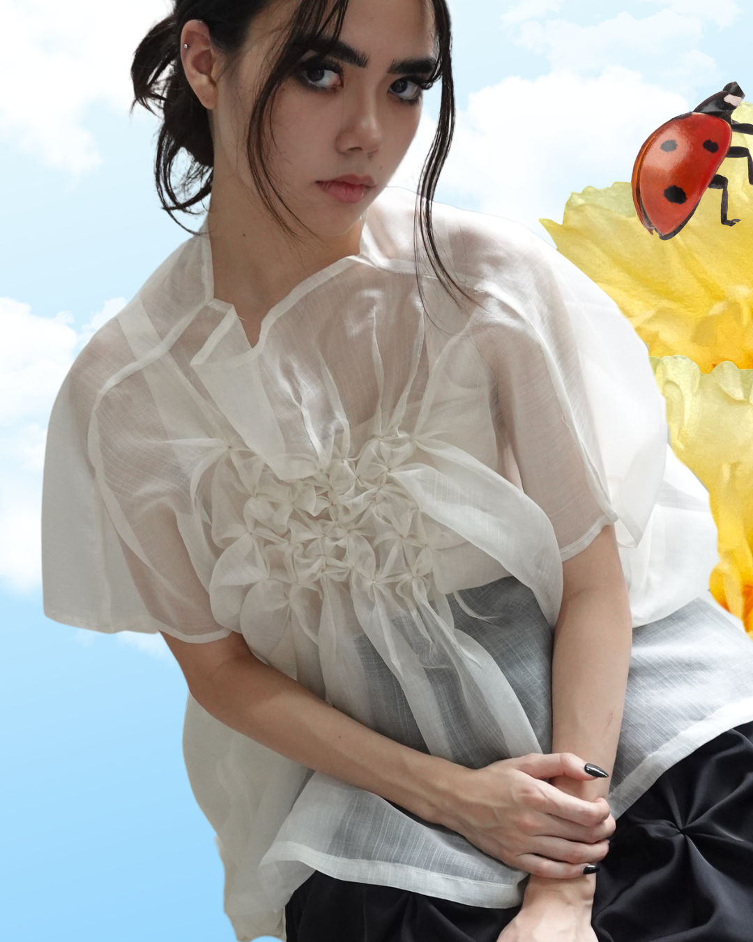 alapaap top - silk cocoon