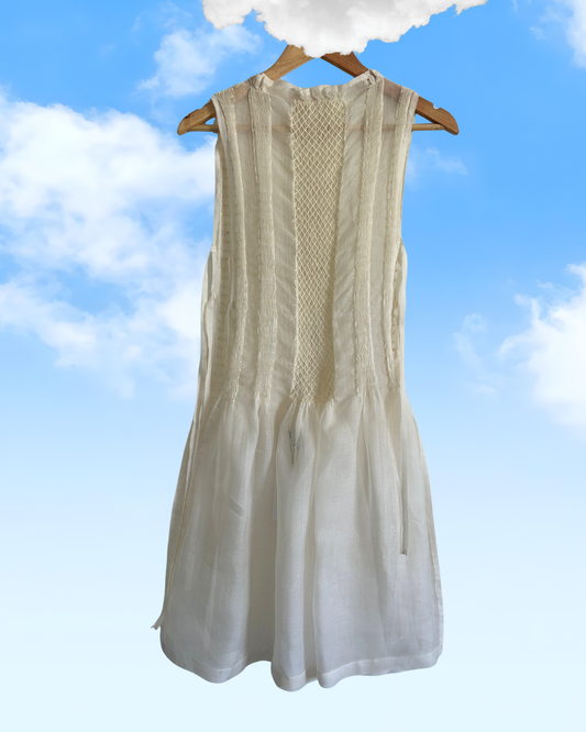 bighani bib dress - silk cocoon