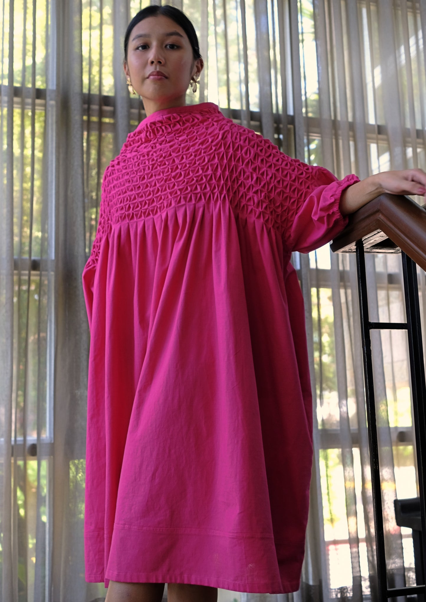 BPD (the big pink dress) - linen