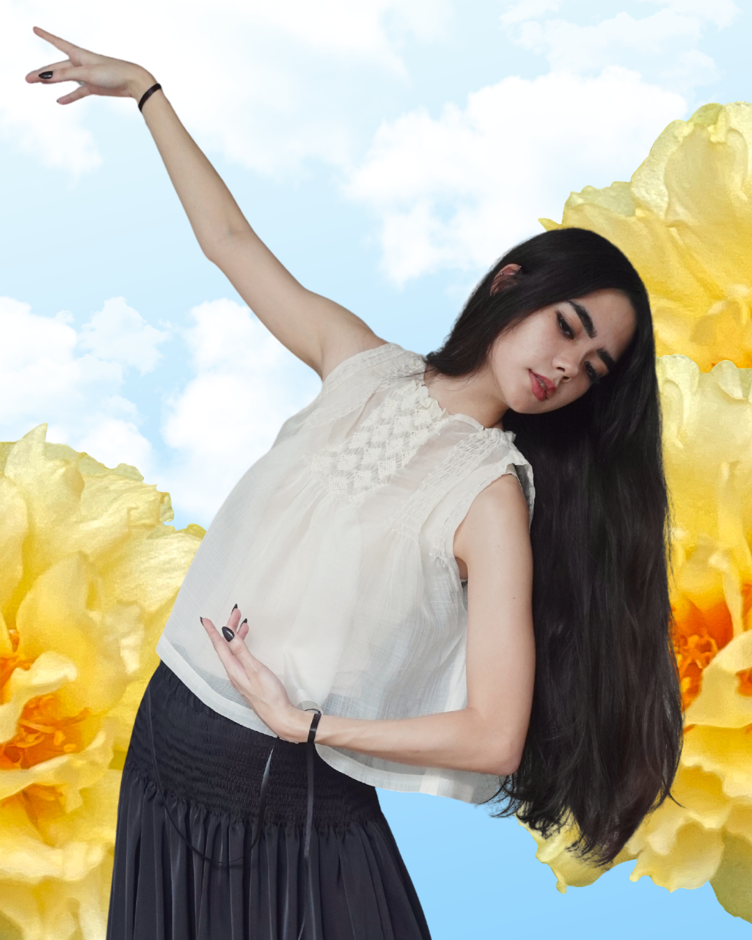 dilag blouse - silk cocoon