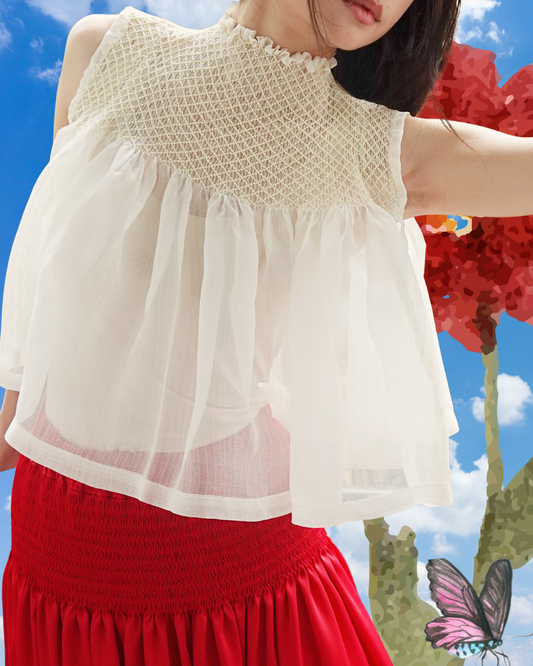 giliw top - white