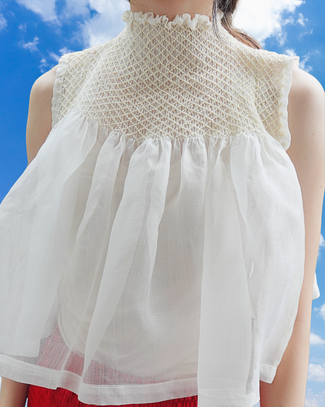 giliw top - white