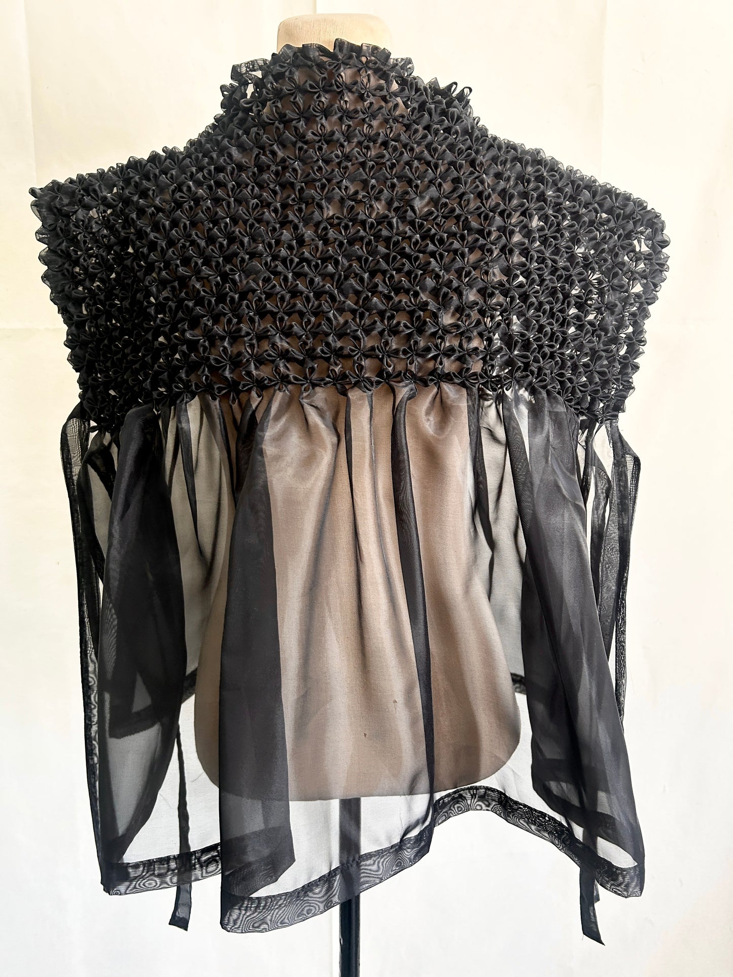 no. 37: bloom tunic black XL