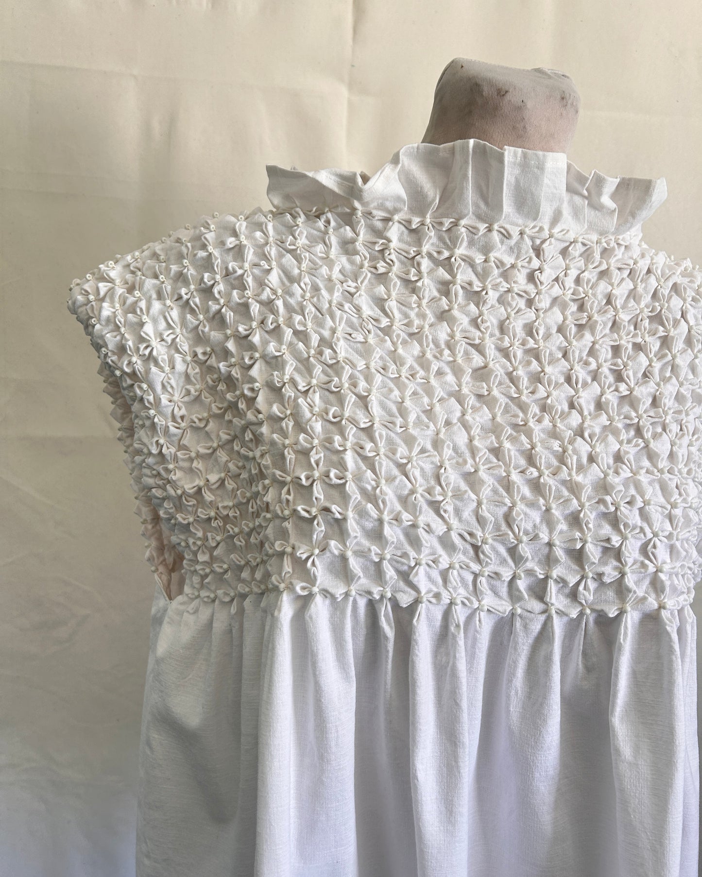 no.48 bloom tunic white