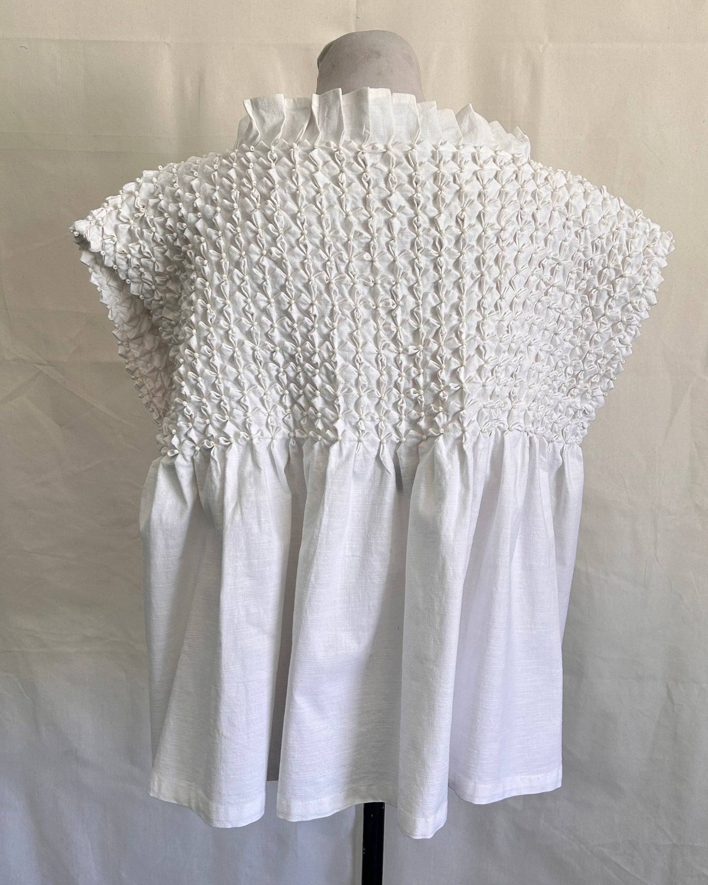 no.48 bloom tunic white