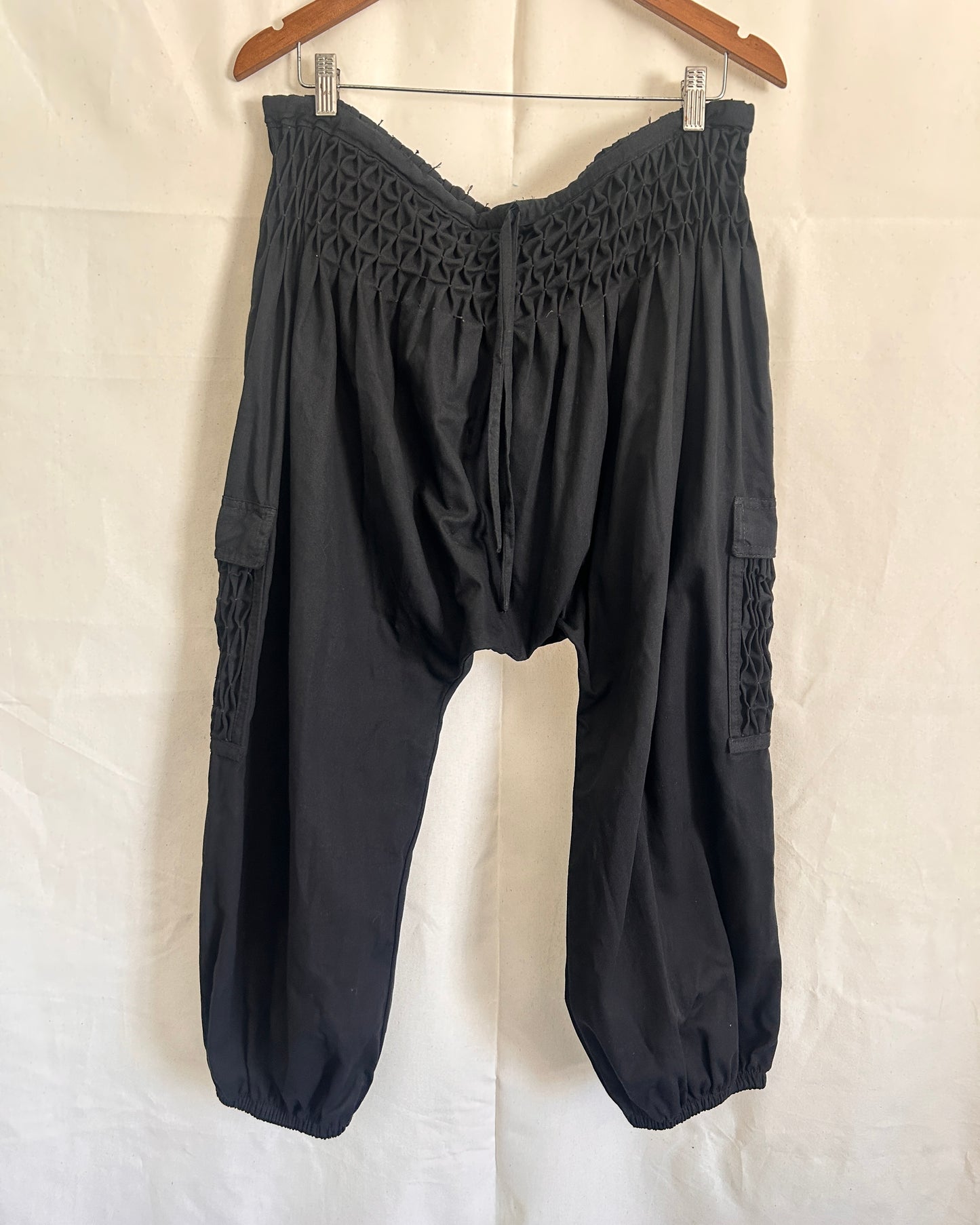 no.49 boho pants - black
