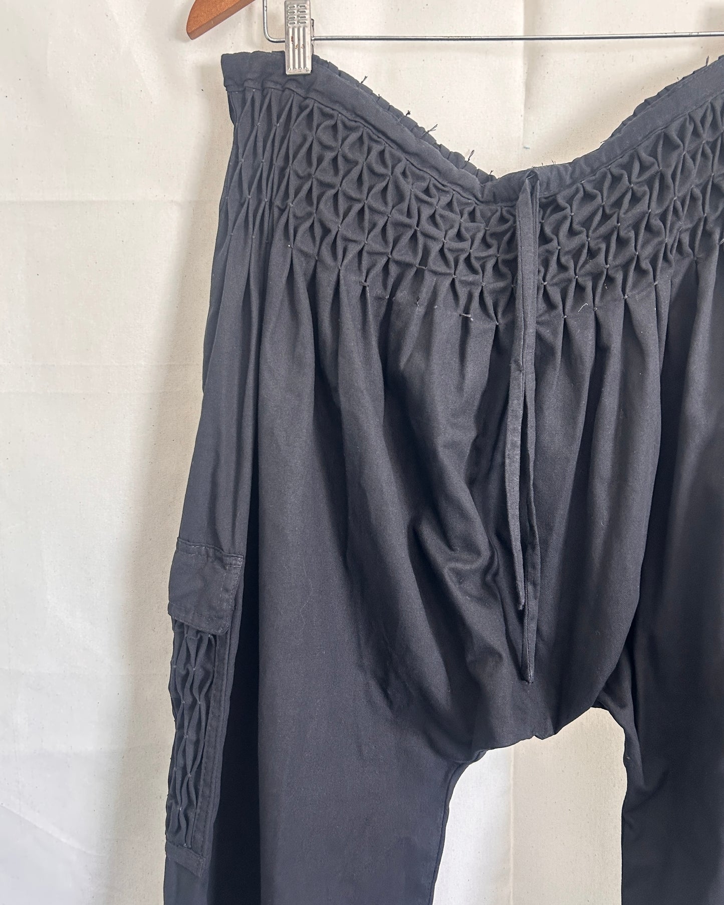 no.49 boho pants - black