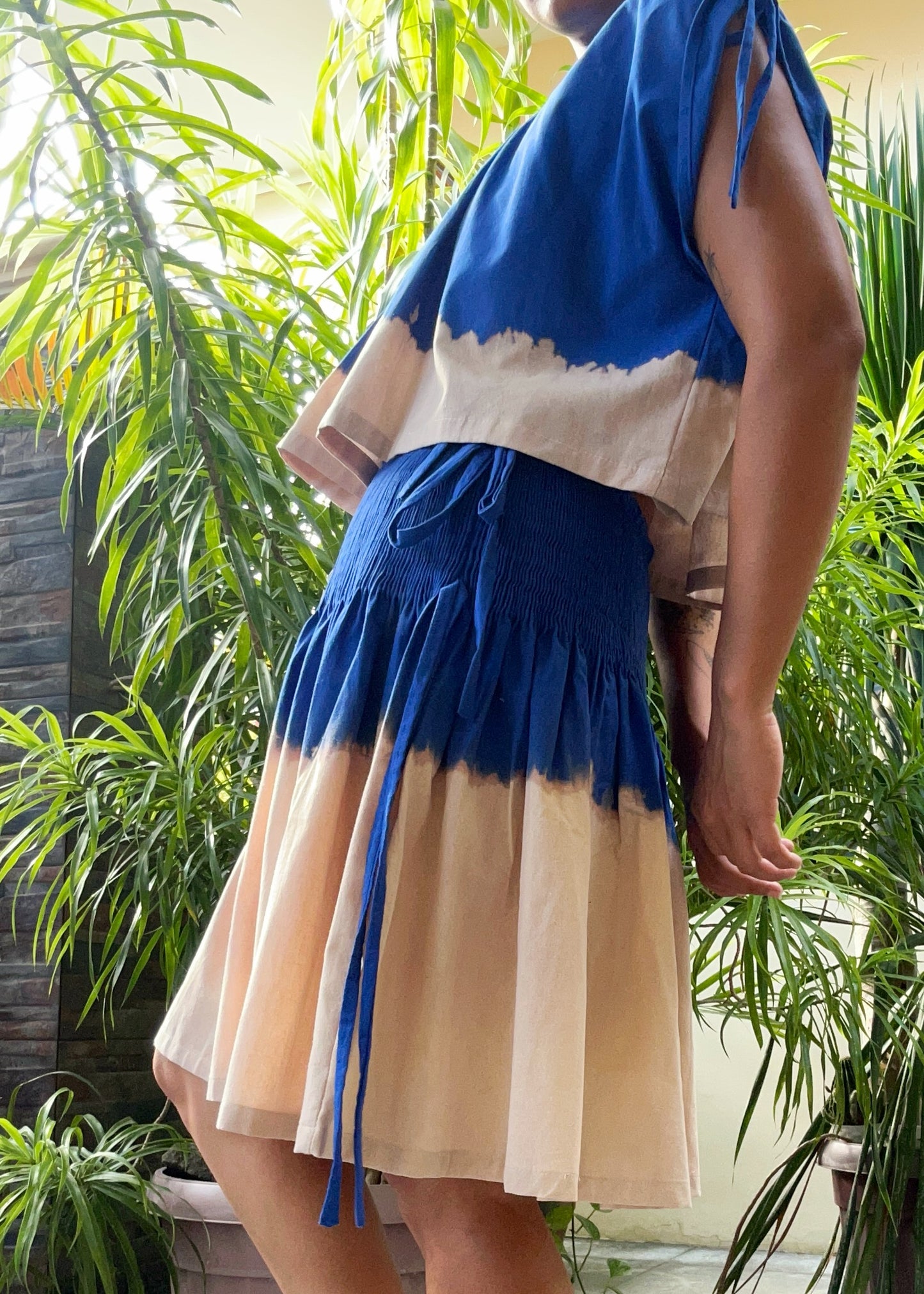 maita skirt - royal blue