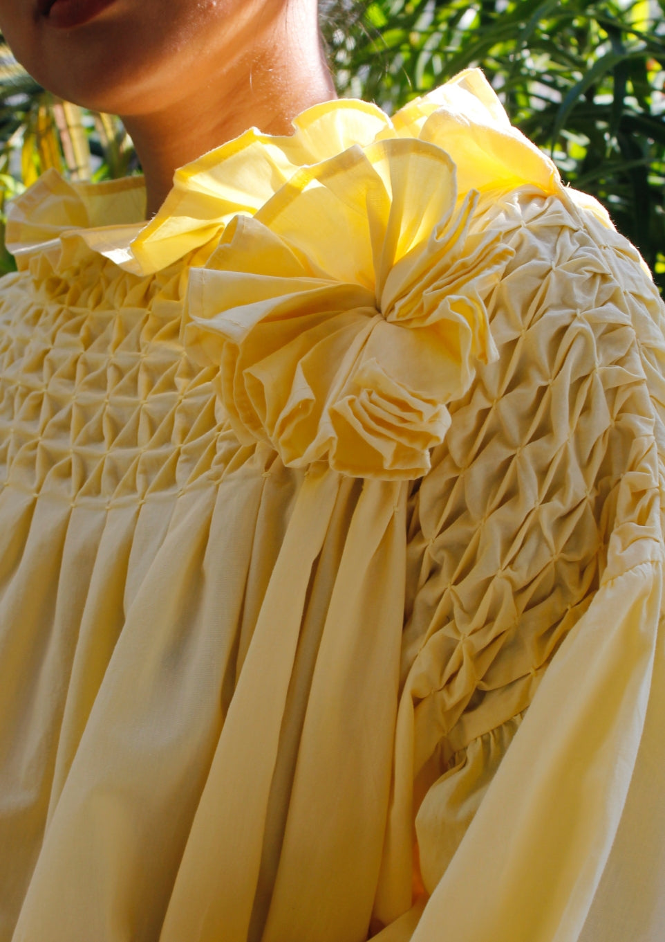 lilet blouse - yellow