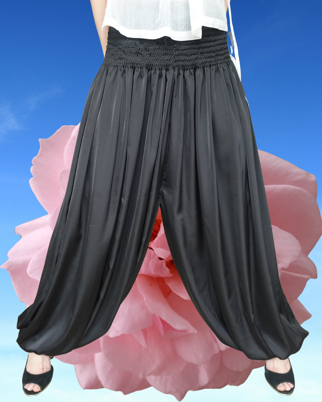payaso pants - black
