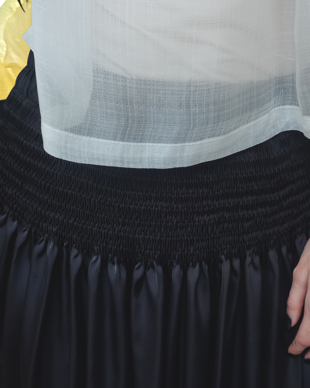 payaso skirt - black