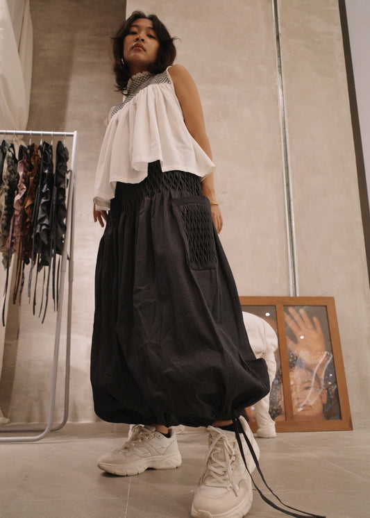 trey pants - soft maong, navy blue