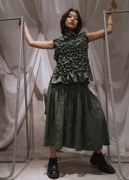 isa culottes - fatigue green