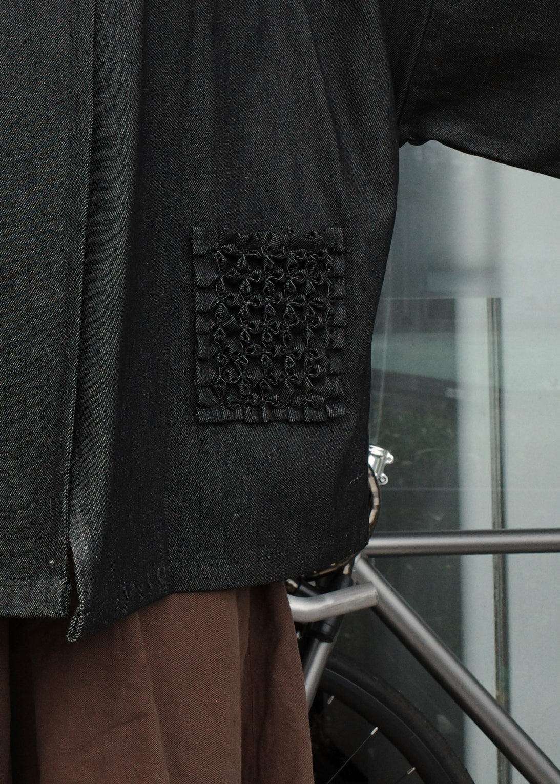 balabal jacket - black maong