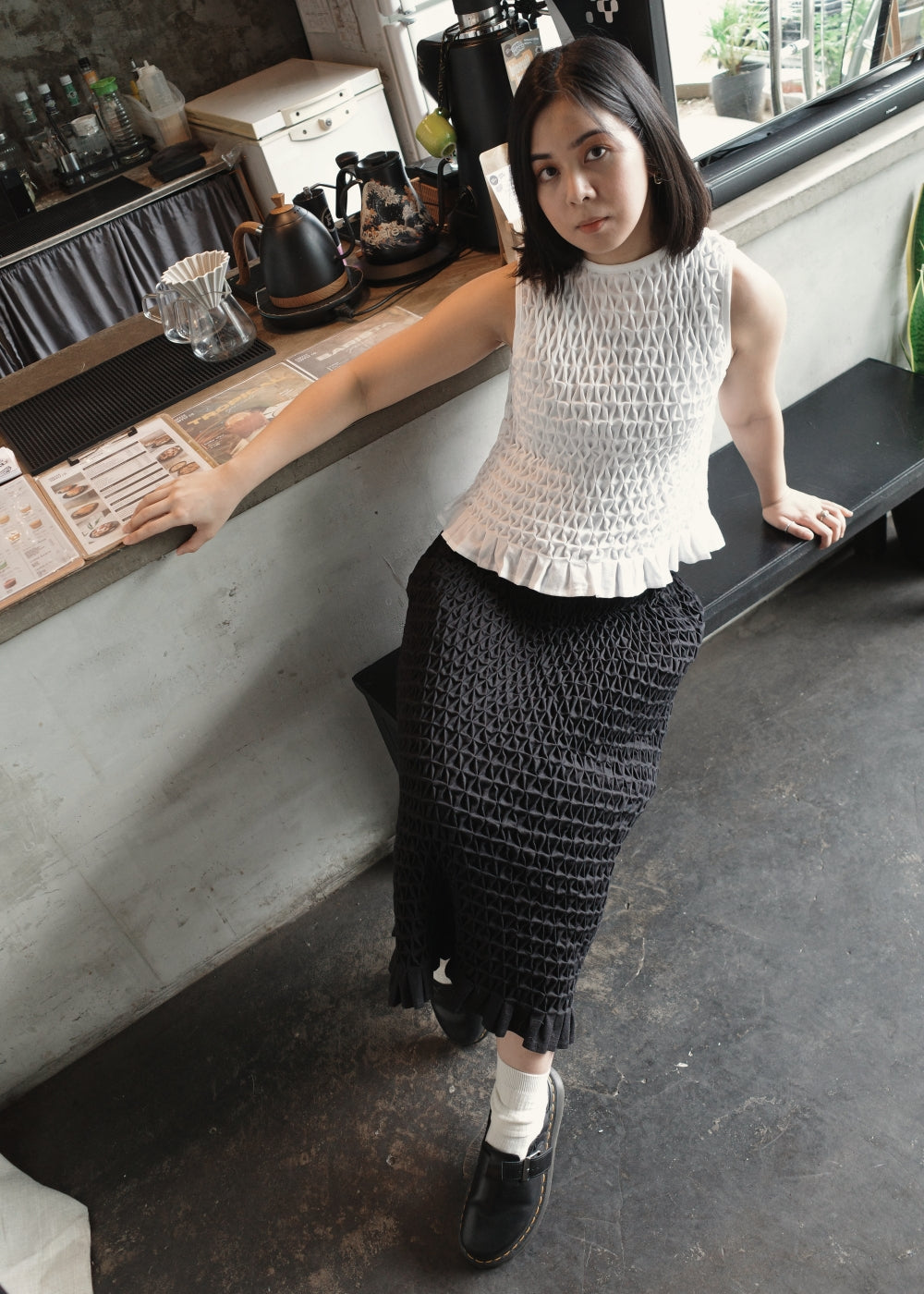 valerie shirt - off white