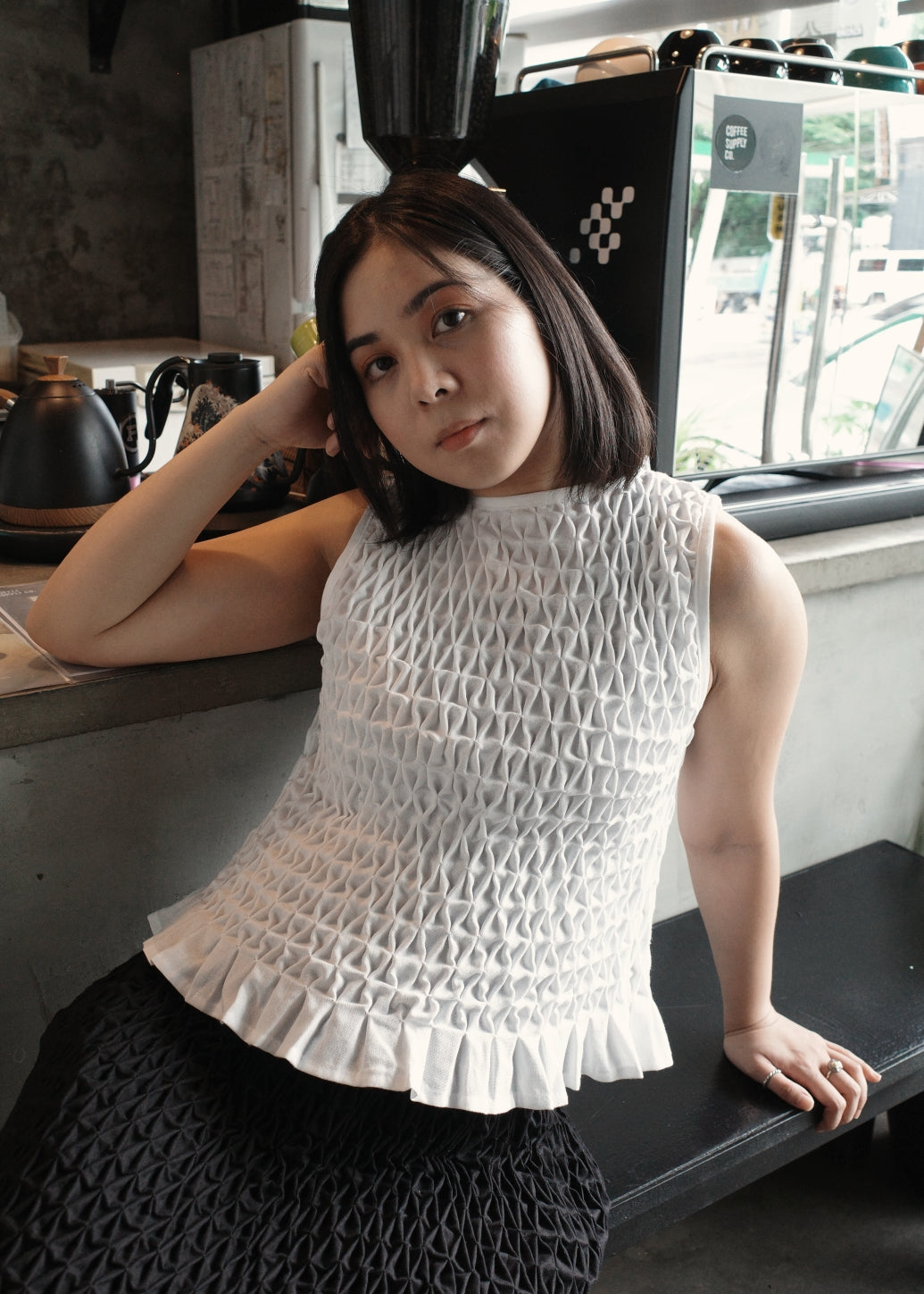 valerie shirt - off white