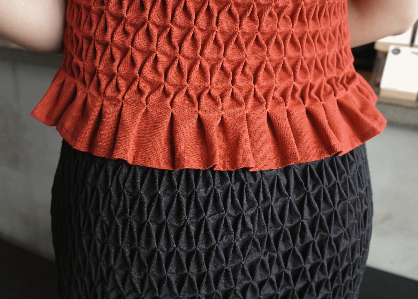 valerie shirt - maroon