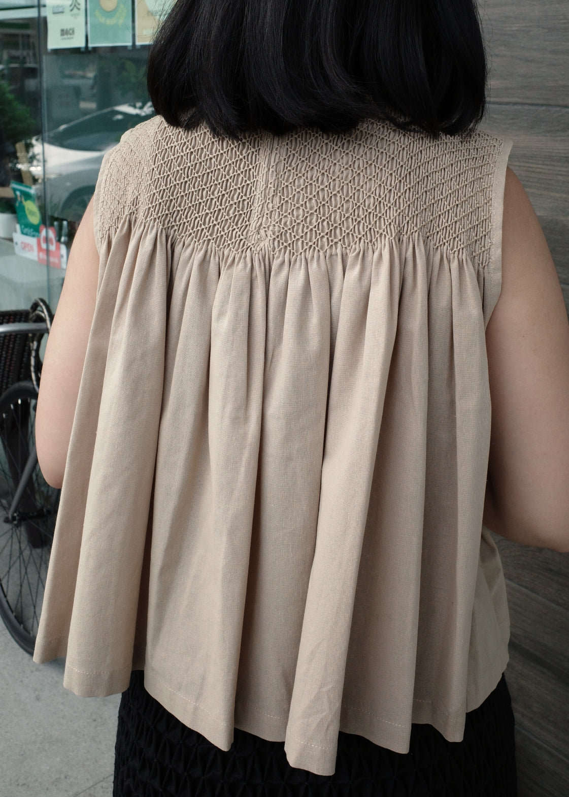 blaire longer top - natural