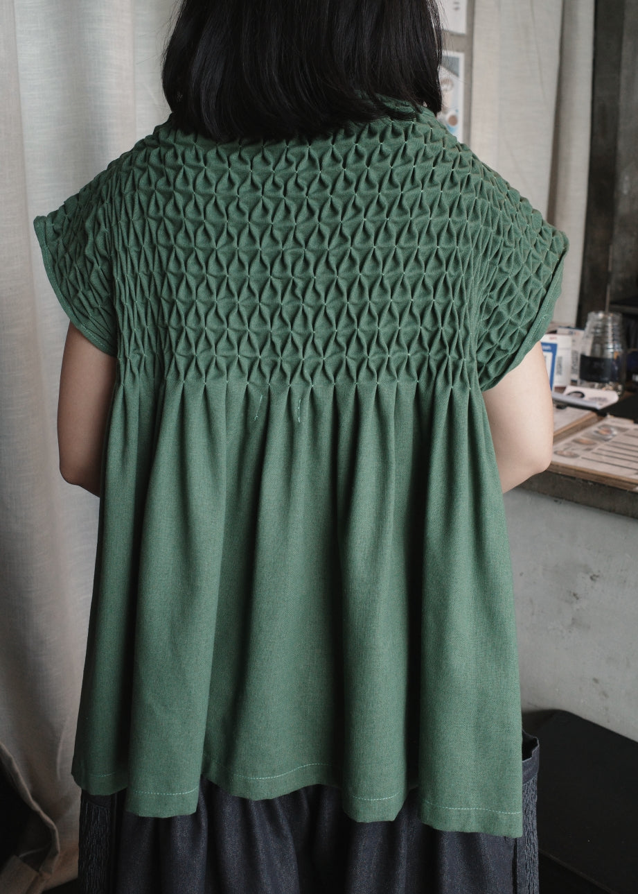 lily top - green
