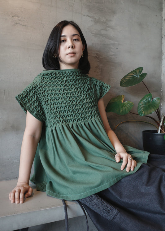 lily top - green