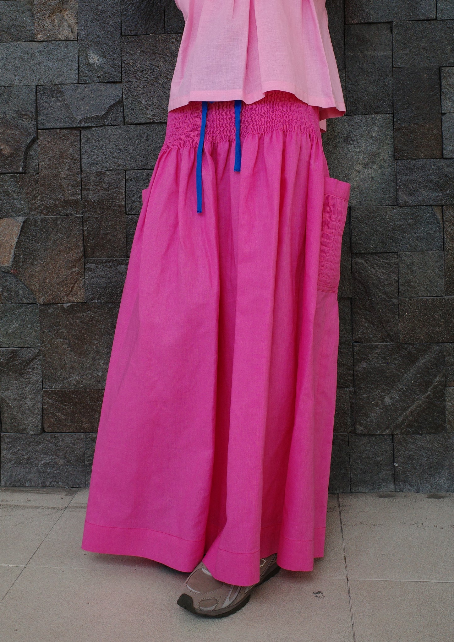 isa skirt - fuchsia