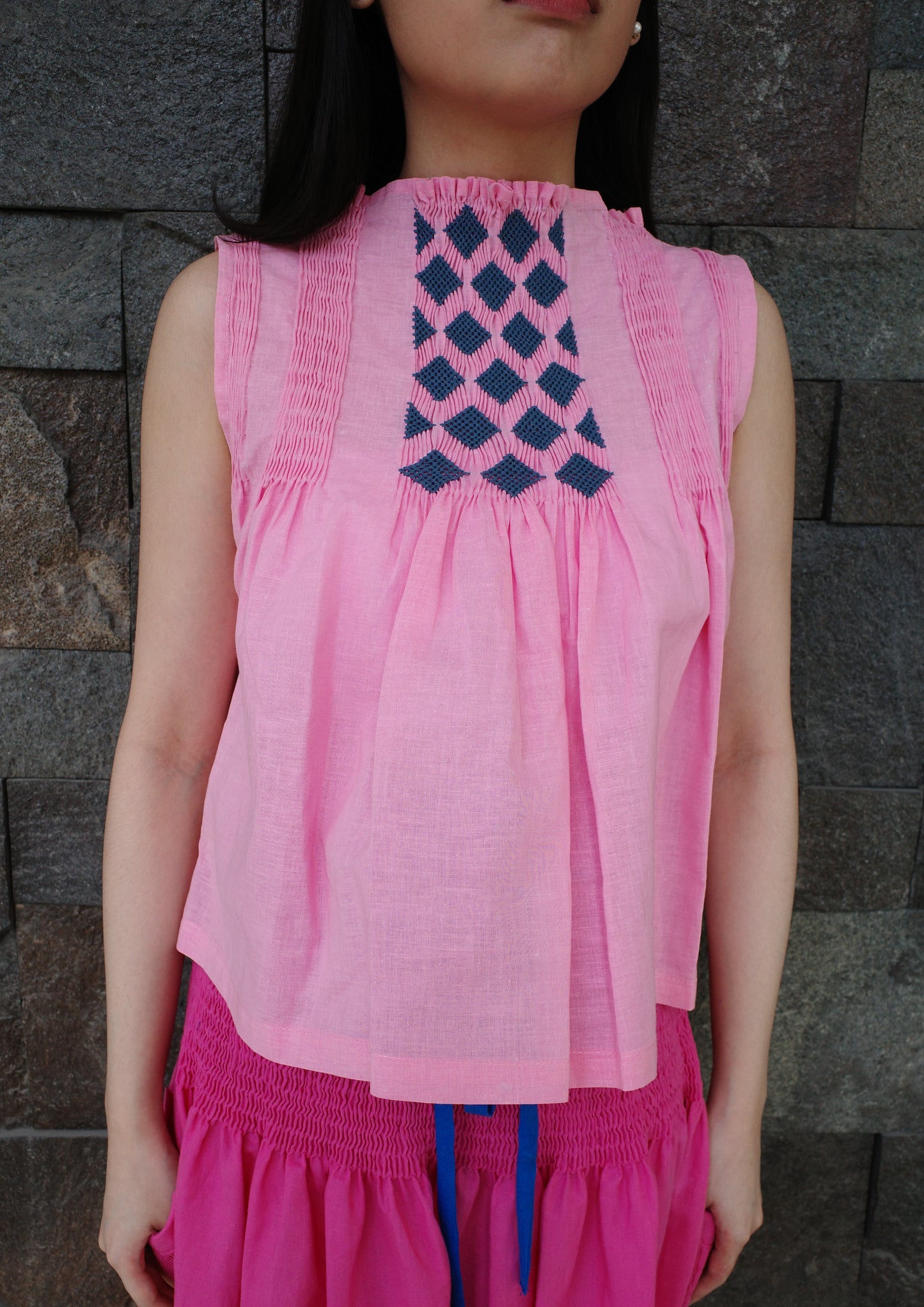 dilag top - pink